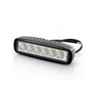 Фара LED прямокутна 18W, 6 ламп, 159,8*54,2 мм, вузький промінь 12/24V (ТМ JUBANA)