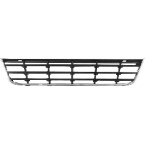 Решітка бампера середня VW Passat B6 2005-2010 (Tempest)