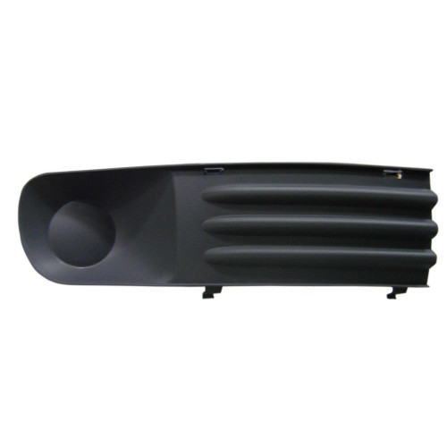 Решітка переднього бампера ліва без отвору VW Transporter T5 2003-2009 (Tempest) 7H0807489C7G9