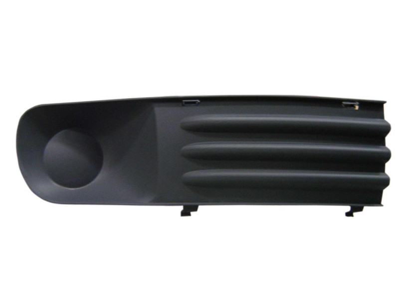 Решітка бампера передня ліва без отвору VW Transporter T5 2003-2009 (Tempest) 7H0807489C7G9