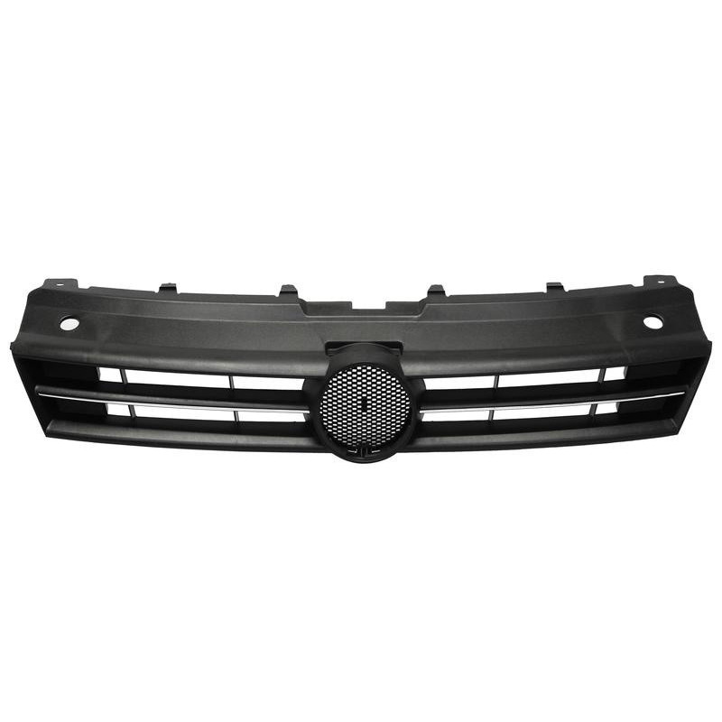 Решітка радіатора VW Polo 5 09-15 (Tempest) один хром молдинг, тип хетчбек