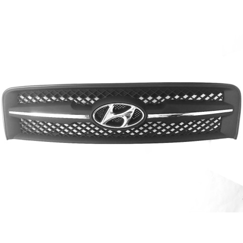 Решітка радіатора Hyundai Tucson 03-09 (Mobis) 863502E000 емблема