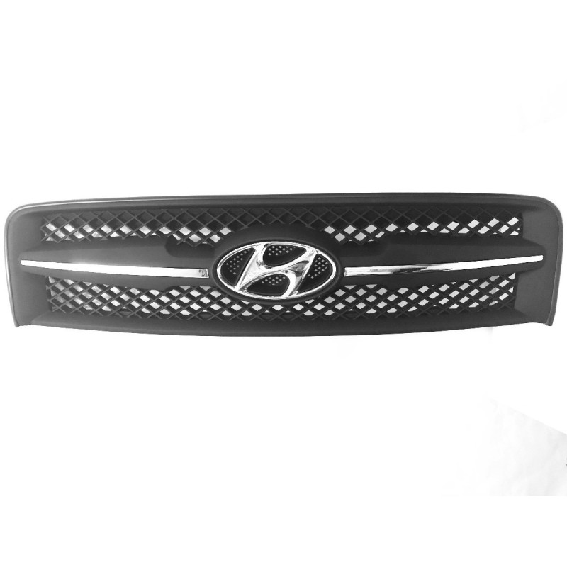 Решітка радіатора Hyundai Tucson 03-09 (Mobis) 863502E000  емблема