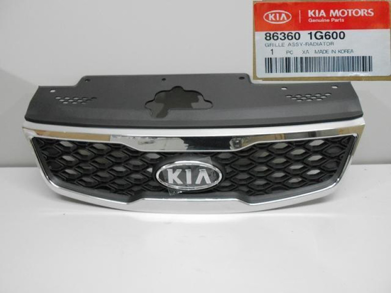 Решітка радіатора Kia Rio 10-11 (Mobis)