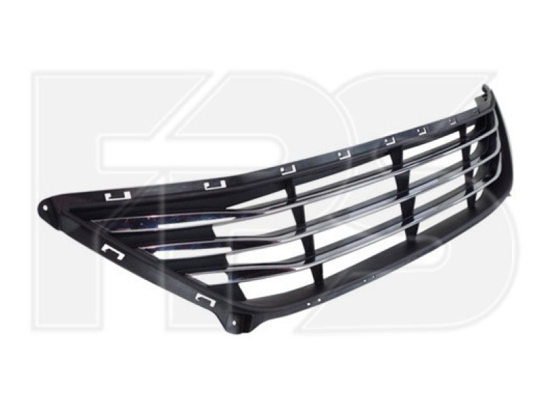 Решітка бампера нижня Hyundai Elantra MD 14-16 (FPS) без молдинга 865603X710