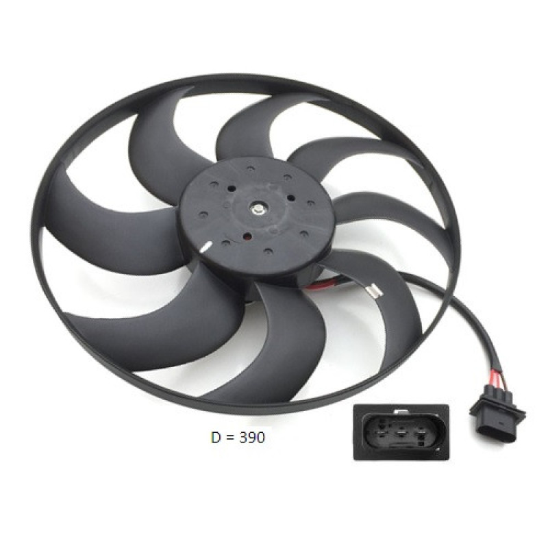 Вентилятор радіатора без кожуха VW Polo / Seat Ibiza / Skoda Fabia (FPS) FP 74 W367