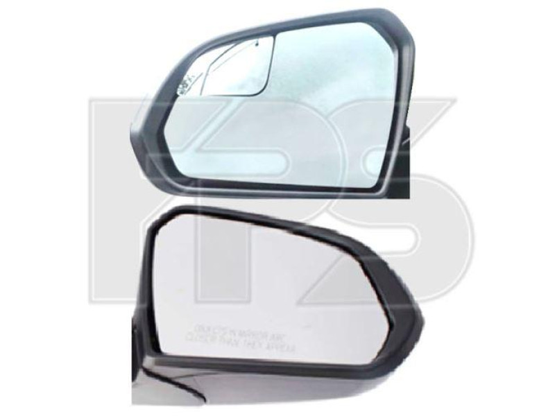 Вкладиш дзеркала лівий Hyundai Sonata LF 2014-2017 FPS