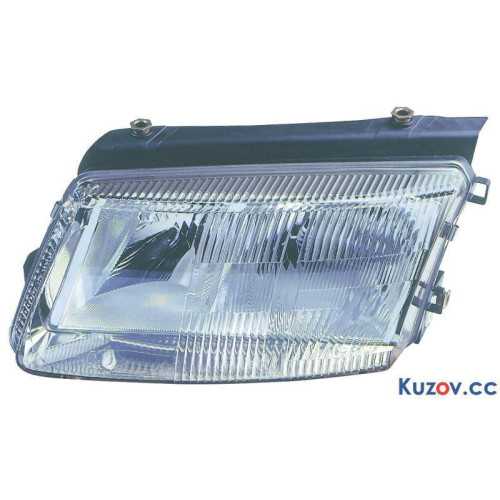 Фара передня VW Passat B5 1997-2000 ліва DEPO H7/H4 (з п/ туман.) 441-1125L-LDEMF