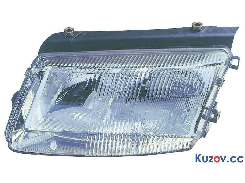 Фара VW Passat B5 97-00 ліва (Depo) H7/H4 (з п/ туман.) 441-1125L-LDEMF
