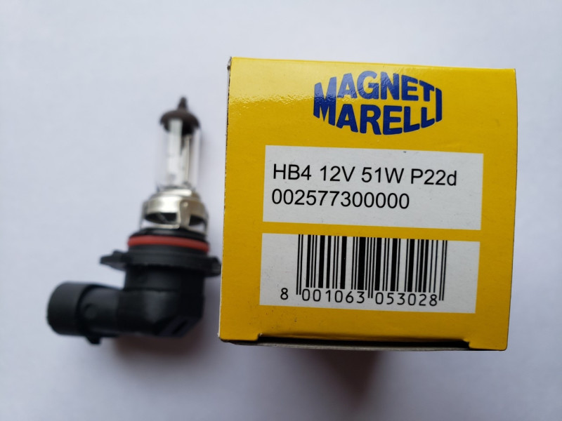 Авто лампа Magneti Marelli HB4 12V 51W P22d