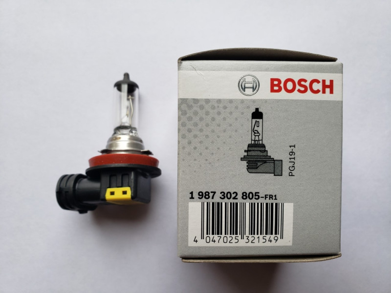 Авто лампа Bosch H8 12V 35W PGJ19-1 ECO 1987302805