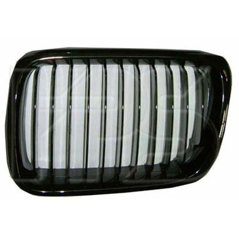 Решітка радіатора BMW 3 E36 96-99 права чорна (FPS)