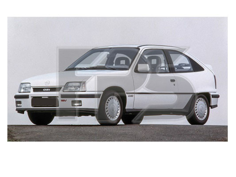 Лобове скло Opel Kadett E 1985-1991 (XYG) зелене з смугою