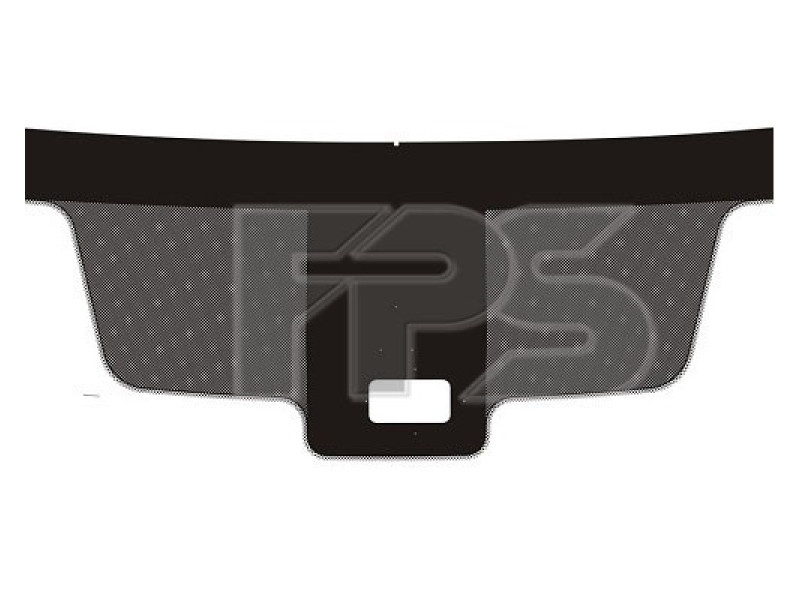 Заднє скло Mazda 3 BL 09-12 хетчбек 5 дв. (XYG)