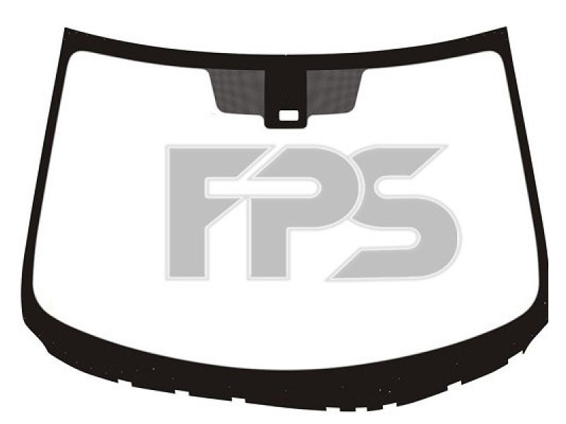 Заднє скло Mazda 3 BL 09-12 хетчбек 5 дв. (XYG)