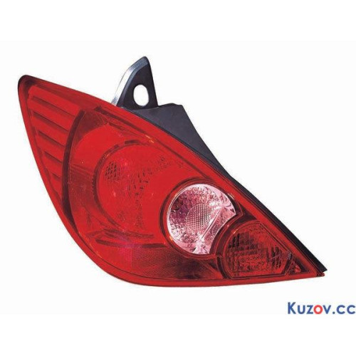 Ліхтар задній Nissan Tiida 2005-2014 хетчбек лівий DEPO європ. версія 26555EM01A