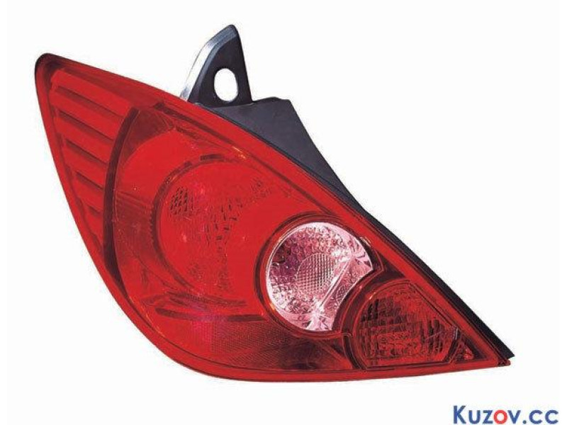 Ліхтар задній Nissan Tiida 05-14 хетчбек лівий (Depo) європ. версія 26555EM01A