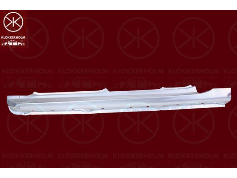 Поріг правий Ford Fiesta 09-13 (4 двері) (Klokkerholm)