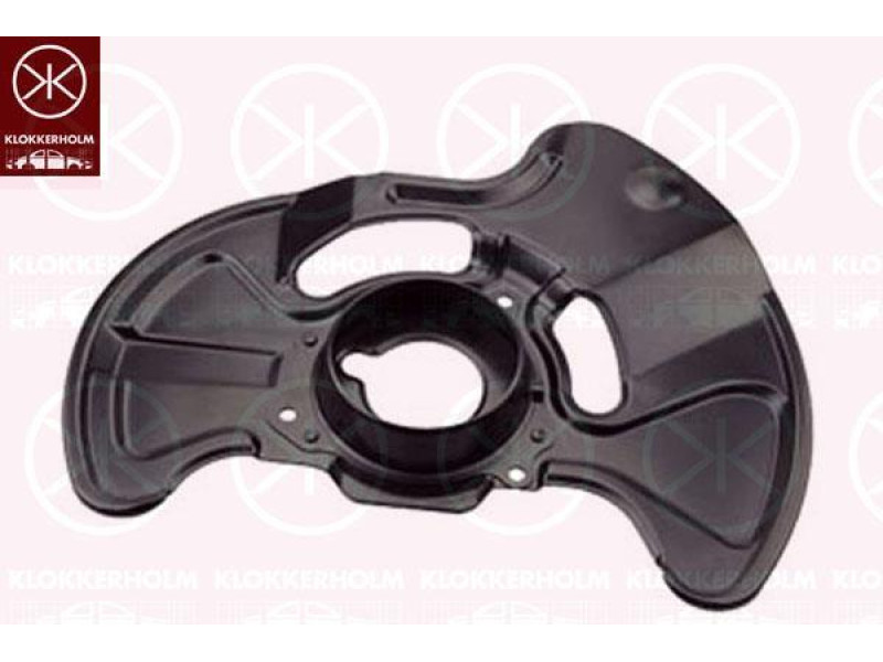 Передній захист гальм ліва Mercedes C-class W203 2000-2007 (Klokkerholm)