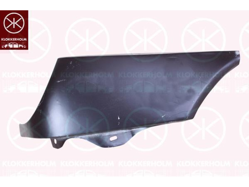 Ремчастина переднього крила нижня права Mercedes E-class W210 95-02 (Klokkerholm)