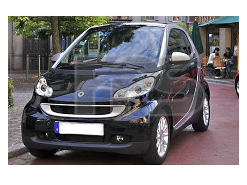 Скло дверне переднє ліве Smart Fortwo 07-14 (XYG)