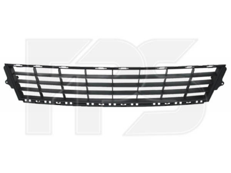 Решітка бампера нижня зовнішня Renault Clio 09-12 (FPS)