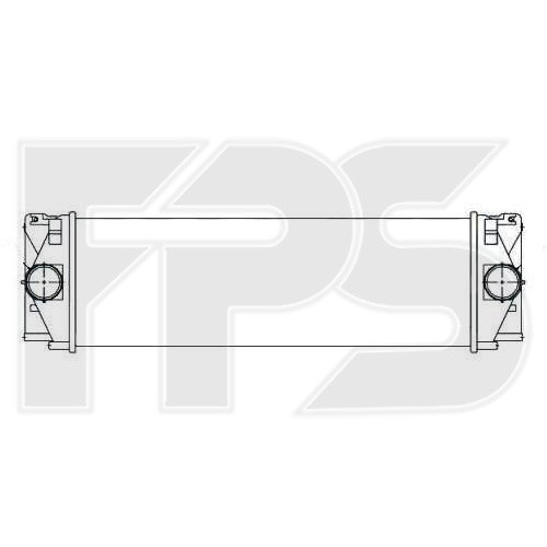 Інтеркулер Mercedes Sprinter / VW Crafter (NRF) FP 74 T35-X