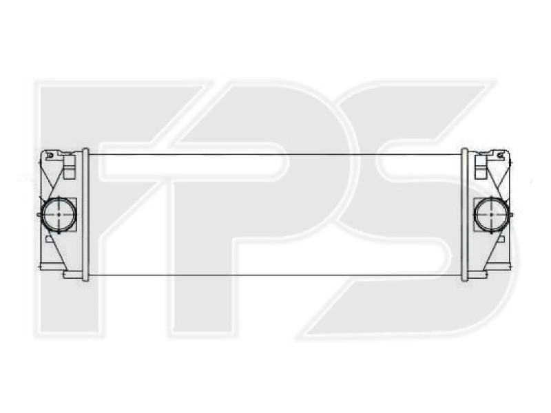 Інтеркулер Mercedes Sprinter / VW Crafter (NRF) FP 74 T35-X