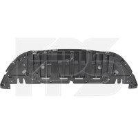 Пластикова захист бампера передній Renault Clio 2013-2016 (FPS)