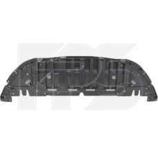 Пластикова захист бампера передній Renault Clio 2013-2016 (FPS)