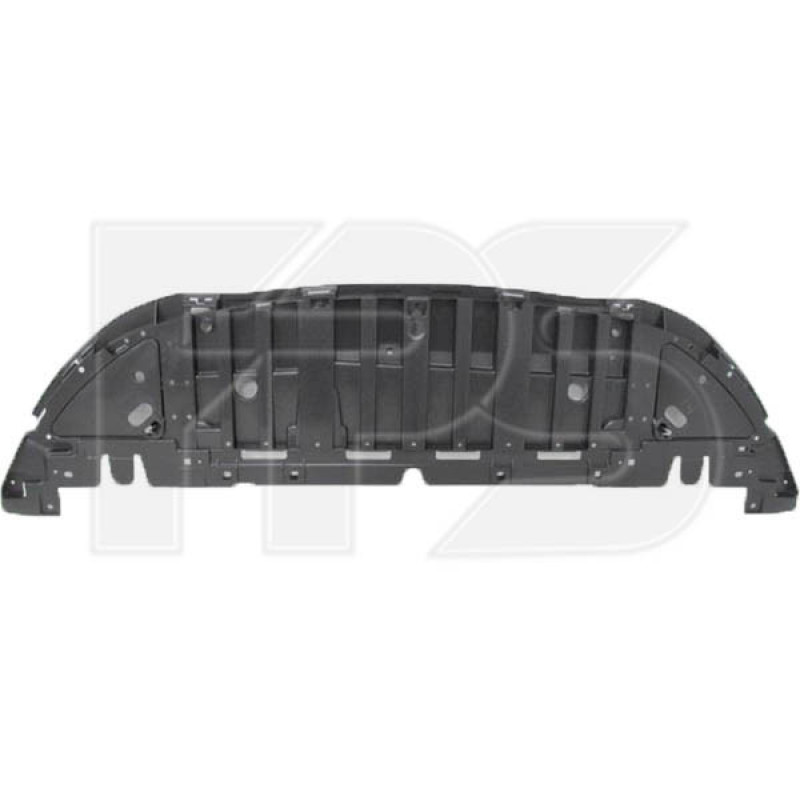 Пластикова захист бампера передній Renault Clio 2013-2016 (FPS)