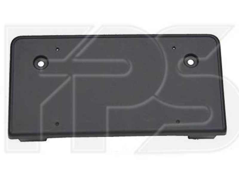 Накладка переднього бампера під номерний знак VW Passat B7 11-15 USA (FPS)