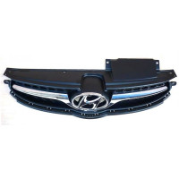 Решітка радіатора Hyundai Elantra MD зі значком 11-14 (Mobis) OE 863503X000