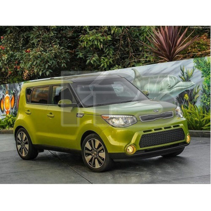 Молдинг лобового скла Kia Soul 14-18 (Icor) верхній