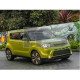 Молдинг лобового скла Kia Soul 14-18 (Icor) верхній