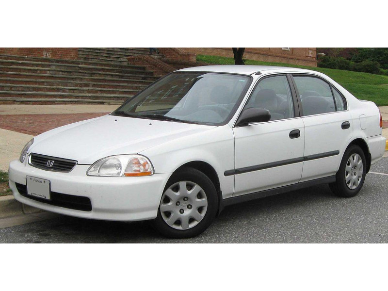 Дзеркало ліве Honda Civic 6 EJ/EK (96-99) Jap, суцільнолите (FPS)