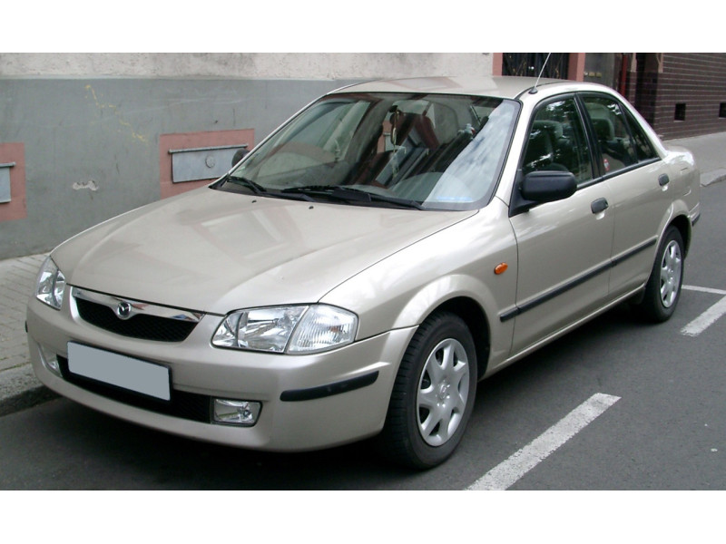 Дзеркало ліве скло Mazda 323 BJ 1998-2003 FPS