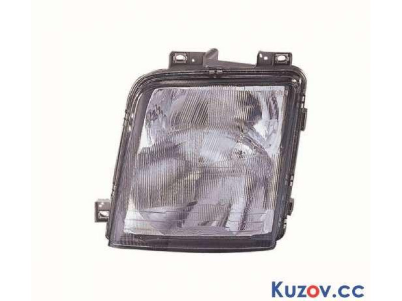 Фара VW Lt 2 96-05 ліва (Depo) механічний/гідра., H4 H1 2D1941016A 2D1941015A