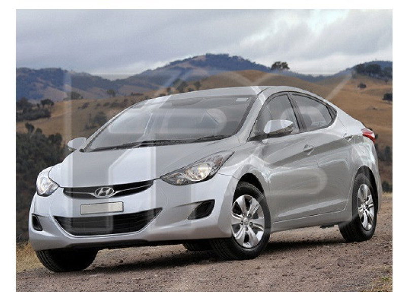 Лобове скло Hyundai Elantra MD 11-16 (AGC) без датчиків
