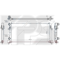 Радіатор охолодження двигуна Skoda Octavia / VW Golf (Nissens) FP 64 A183-X