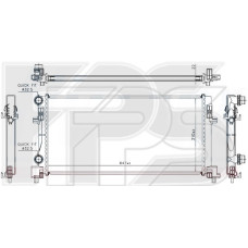 Радіатор охолодження двигуна Skoda Octavia / VW Golf (Nissens) FP 64 A183-X