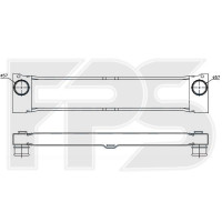 Інтеркулер Mercedes Vito (NRF) FP 46 T86