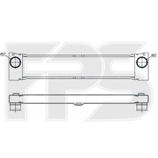 Інтеркулер Mercedes Vito (NRF) FP 46 T86