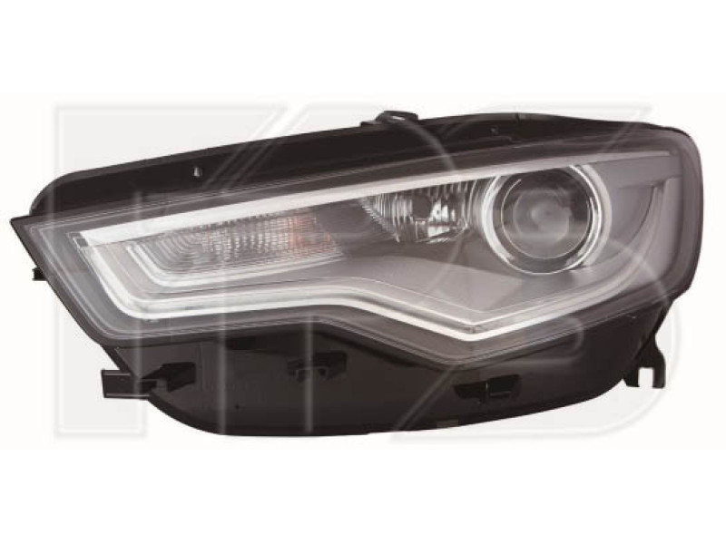 Фара передня права Audi A6 C7 11-14 (Depo) ксенон D3S LED
