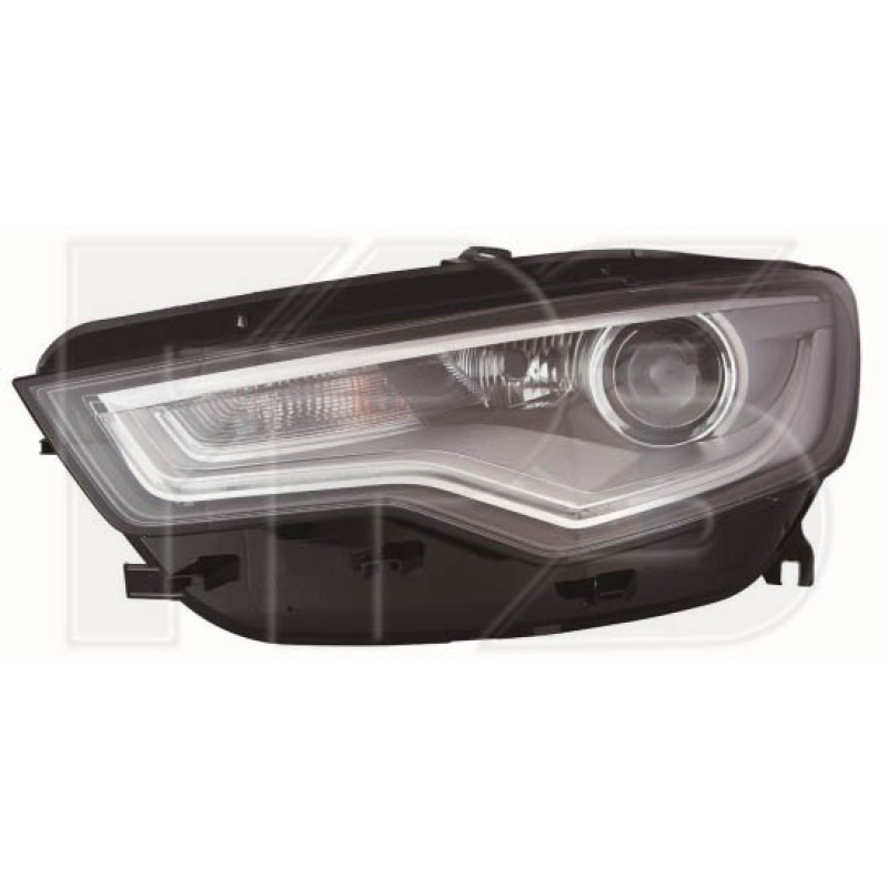 Фара передня права Audi A6 C7 11-14 (Depo) ксенон D3S   LED