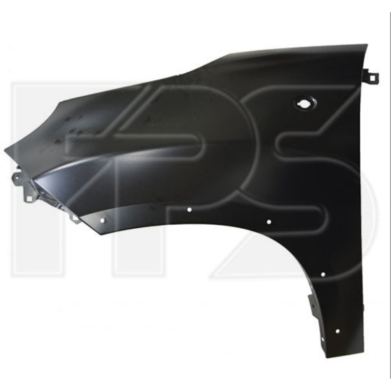 Крило переднє ліве Fiat 500 L 13 - з отв. під повторювач   отв. під рант (FPS)