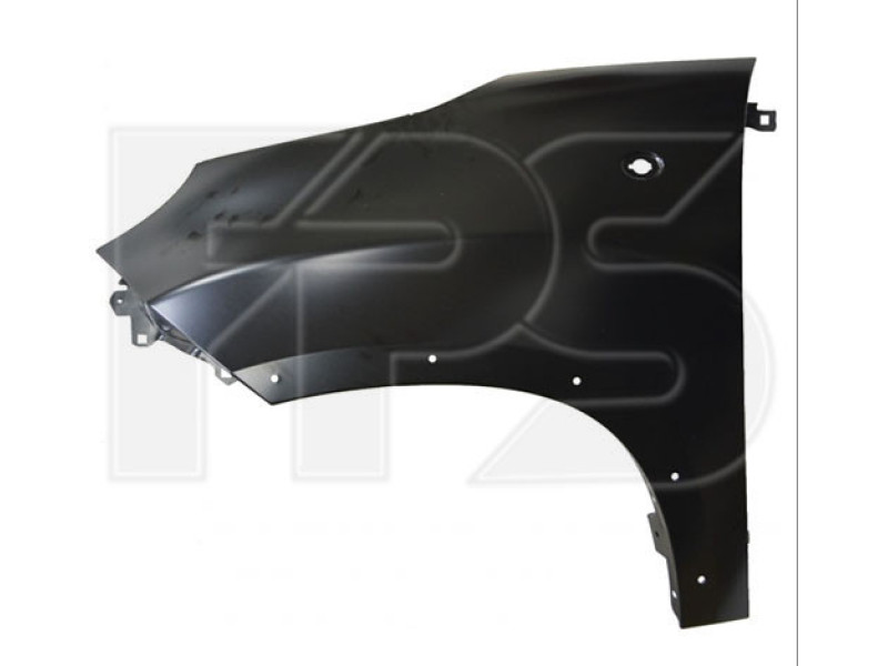 Крило переднє праве Fiat 500 L 13 - з отв. під повторювач отв. під рант (FPS)
