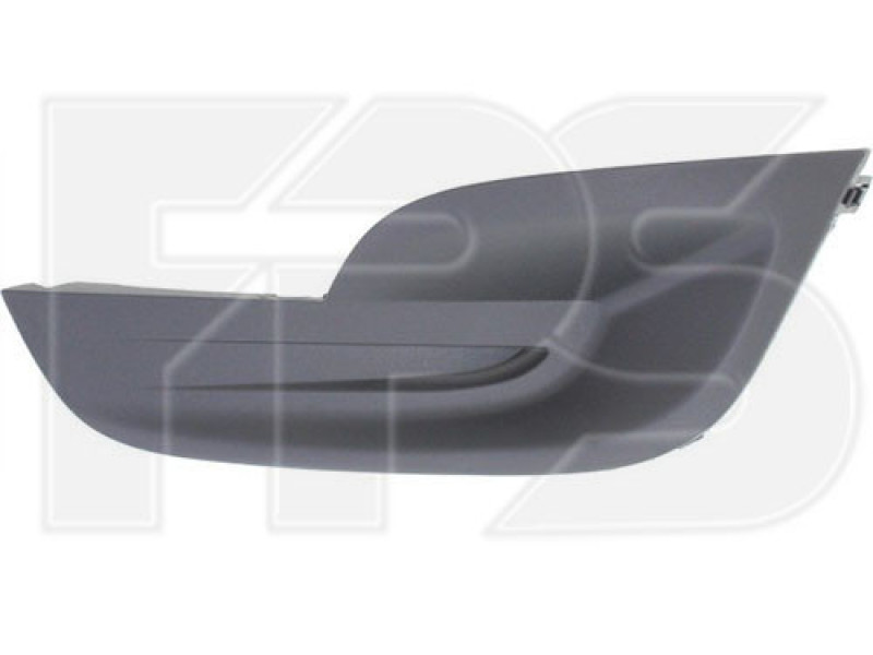 Решітка переднього бампера ліва Nissan Altima 12-16 без отв. (FPS)