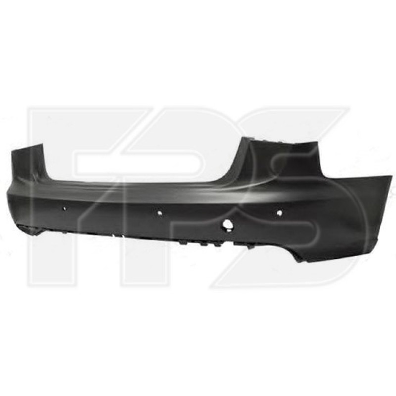 Бампер задній з отворами під парктронік Audi A6 C7 2011-2014 FPS