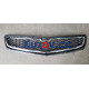Решітка радіатора нижня Chevrolet Malibu 12-14 (Тайвань) з хром молдингом 22847848